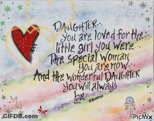 Daughter You Are Loved GIF
