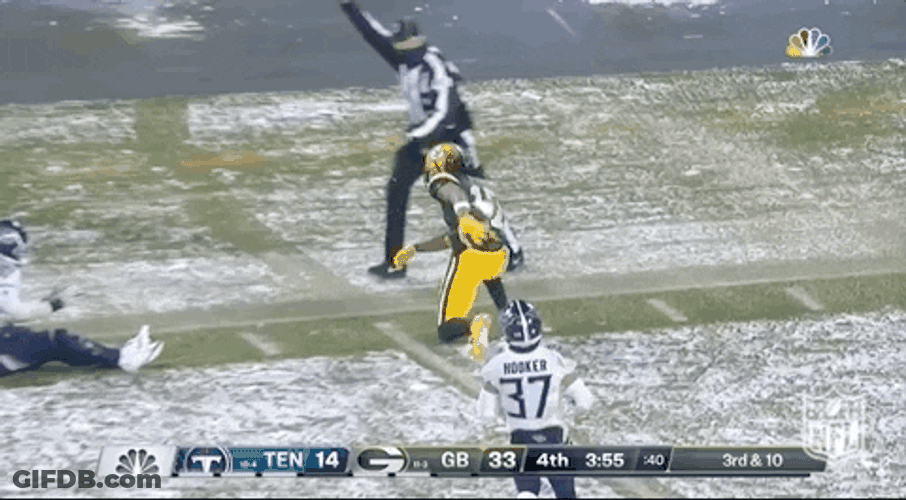 Davante Adams Fun Twist GIF