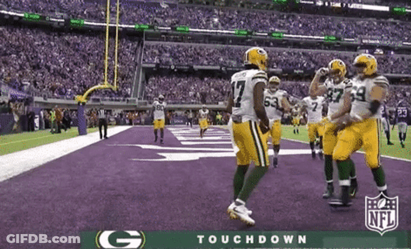 Davante Adams Head Pat GIF