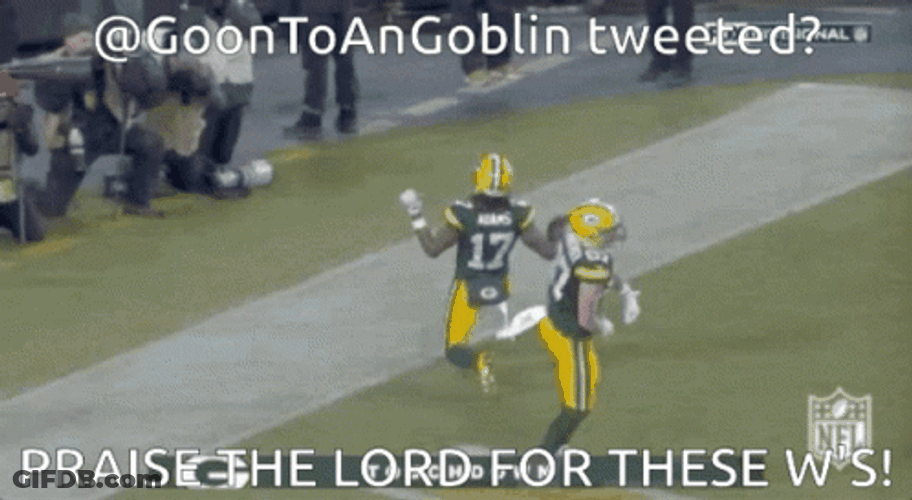 Davante Adams Praise The Lord GIF