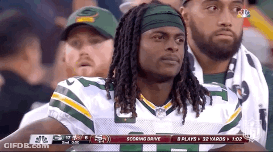 Davante Adams Serious GIF