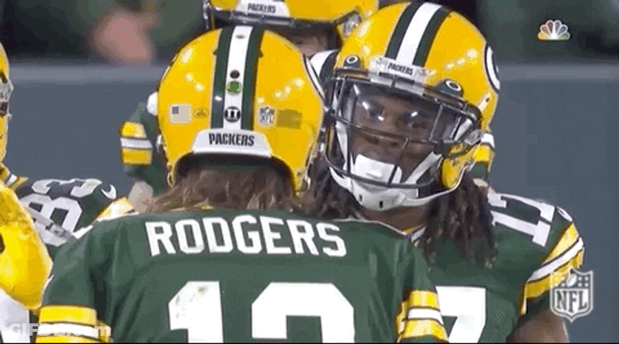 Davante Adams Shaking Head GIF
