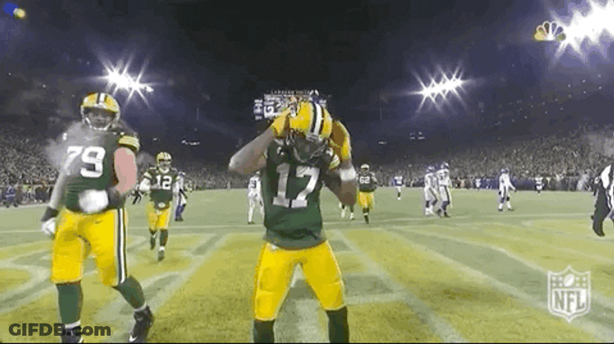 Davante Adams Silly Dance GIF