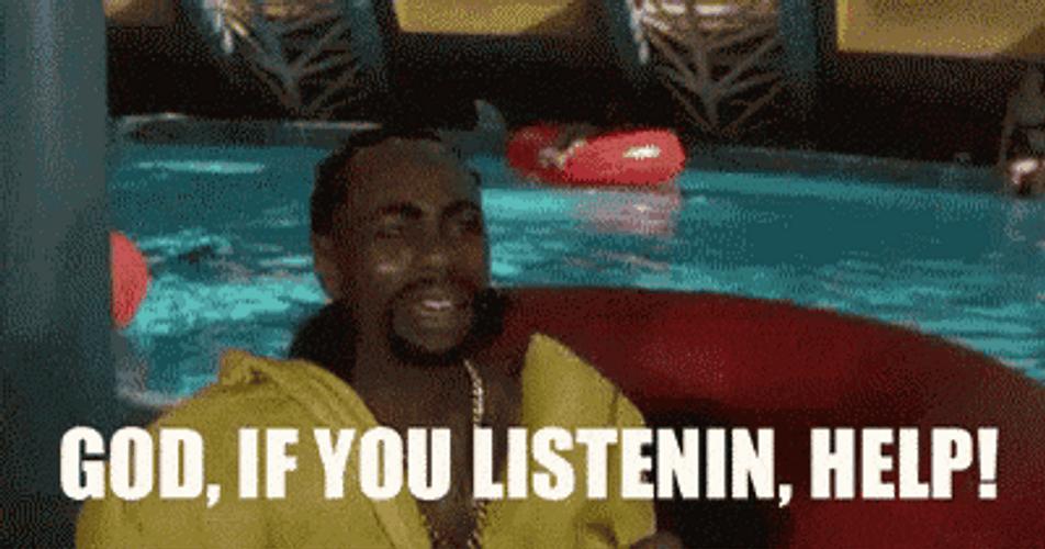 Dave Chapelle Desperate Praying Meme GIF