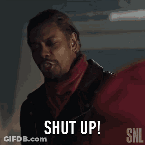 Dave Chappelle Shut Up GIF