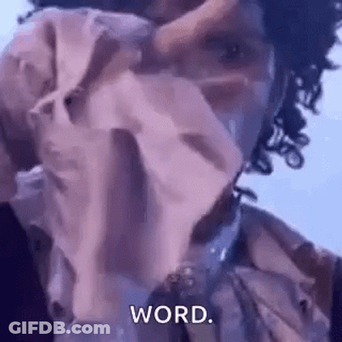 Dave Chappelle Word Serious Face GIF