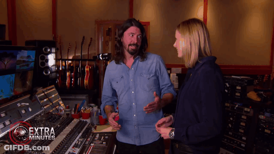 Dave Grohl Fake Laugh GIF