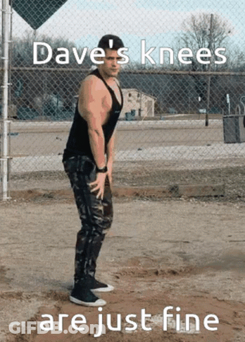 Dave Knees Dave GIF