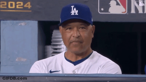 Dave Roberts Dodgers Goat Manager GIF