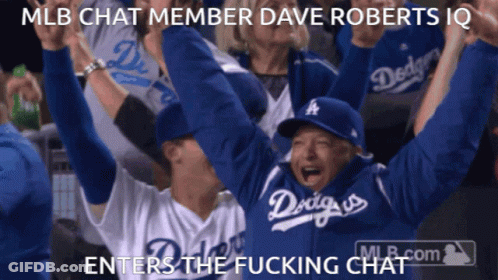 Dave Roberts IQ Enters The Chat GIF