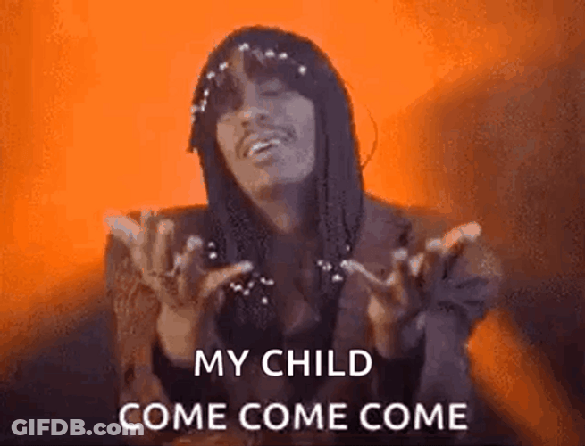 Dave's Not Here Man Rick James My Child Come GIF