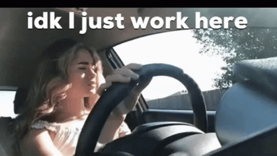 Dave's Not Here Man Woman Does Not Know GIF