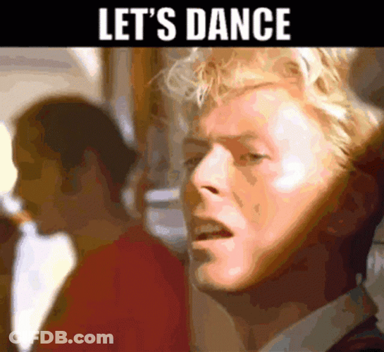 David Bowie Let's Dance GIF