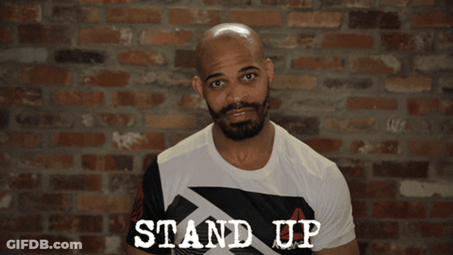 David Branch Stand Up GIF