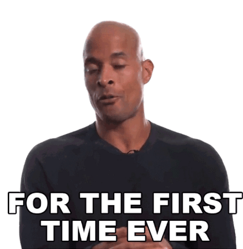David Goggins For The First Time Ever GIF
