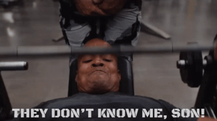 David Goggins They Dont Know Me Son GIF