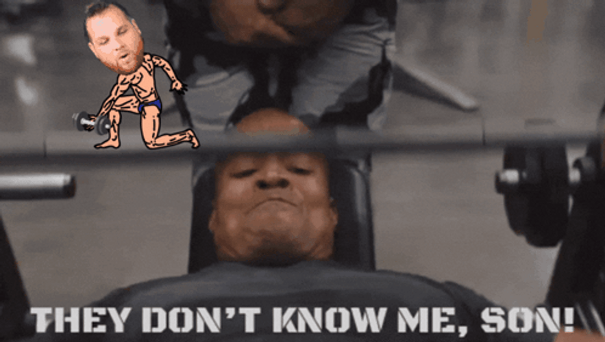 David Goggins You Don't Know Me Son GIF