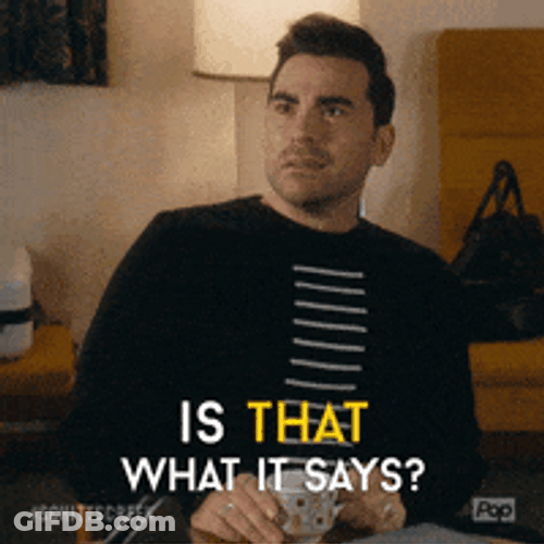 David Rose Is That GIF