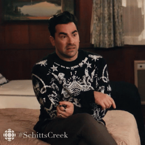 David Rose No Idea GIF