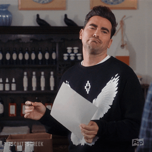 David Rose Thank You So Much GIF