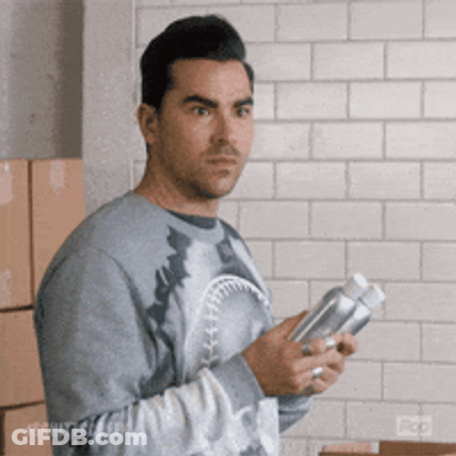 David Rose What Angry Expression GIF