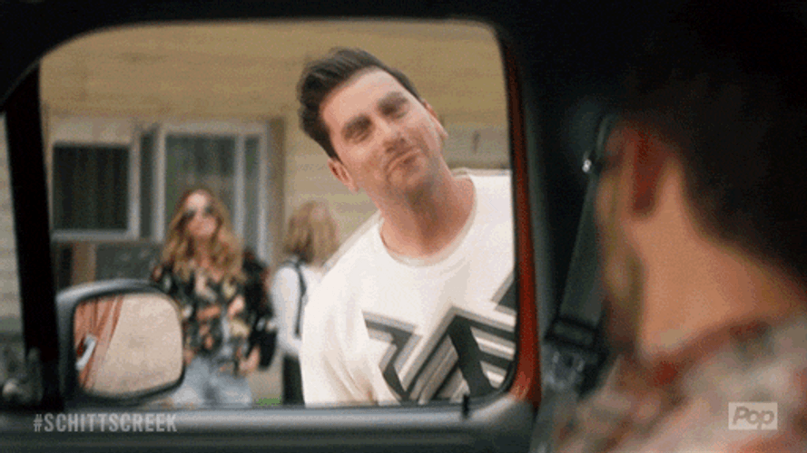 David Rose What Are You Doing GIF