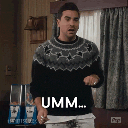 David Rose What Are You Doing Here GIF