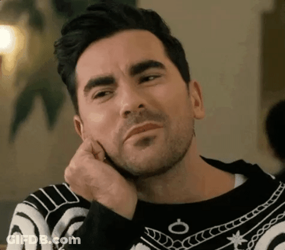 David Rose Yes Yeah Nod GIF