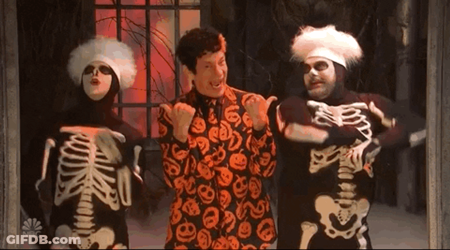 David S Pumpkins Back Up Dancer Random Dance GIF