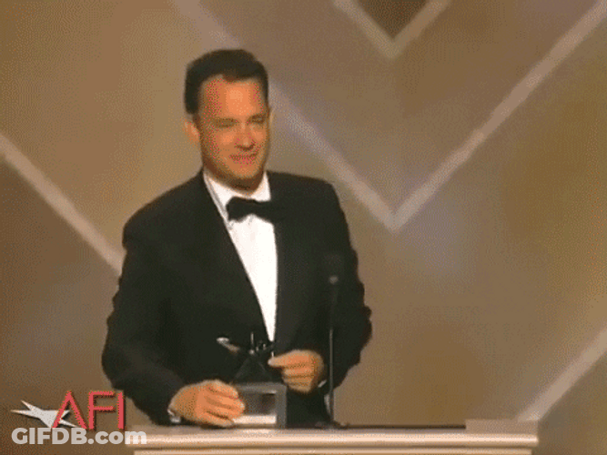 David S Pumpkins Shows Award Star Trophy GIF