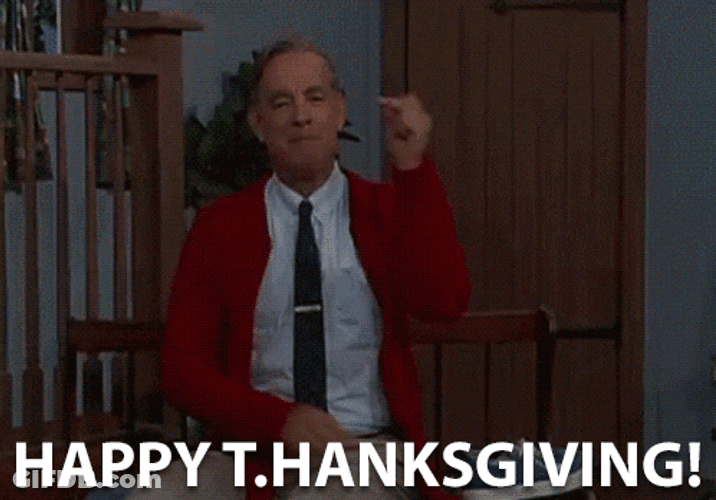 David S Pumpkins Snaps Happy Thanksgiving GIF