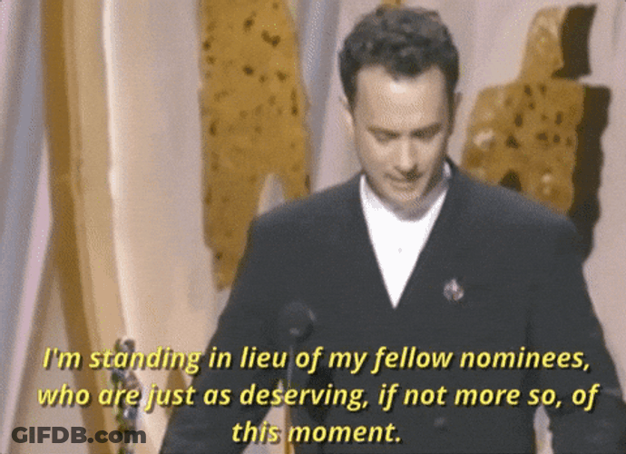 David S Pumpkins Standing In Lieu Speech GIF