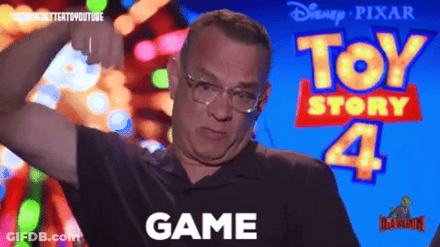 David S Pumpkins Toy Story Dancing Game Over GIF