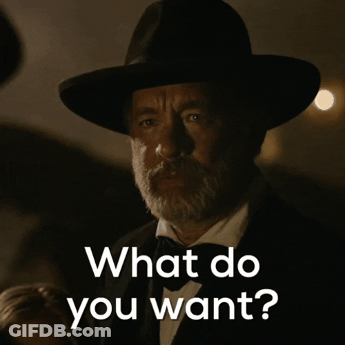 David S Pumpkins What Do You Want Serious GIF