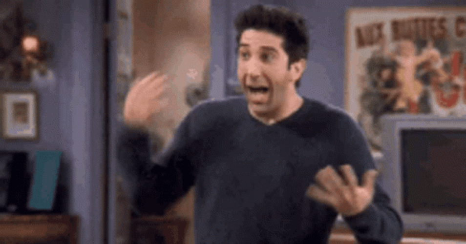 David Schwimmer Im Alive GIF