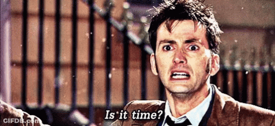 David Tennant It Is Time GIF