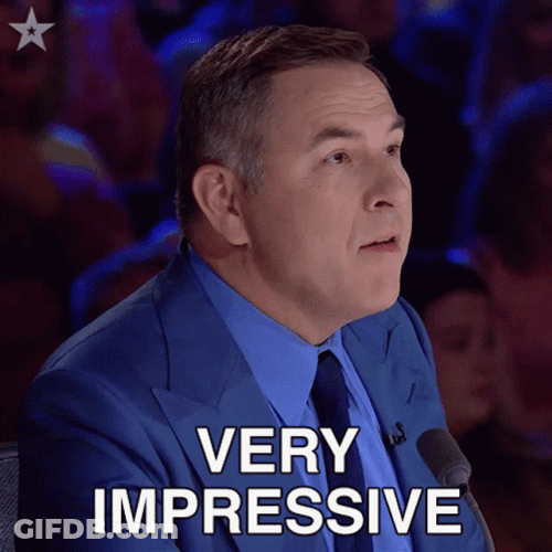 David Walliams Impressive By The Performance GIF