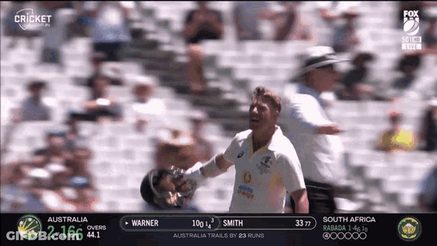 Davidwarner Kingwarnerr GIF