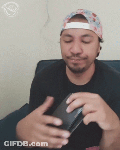 Davut No Money Reaction GIF