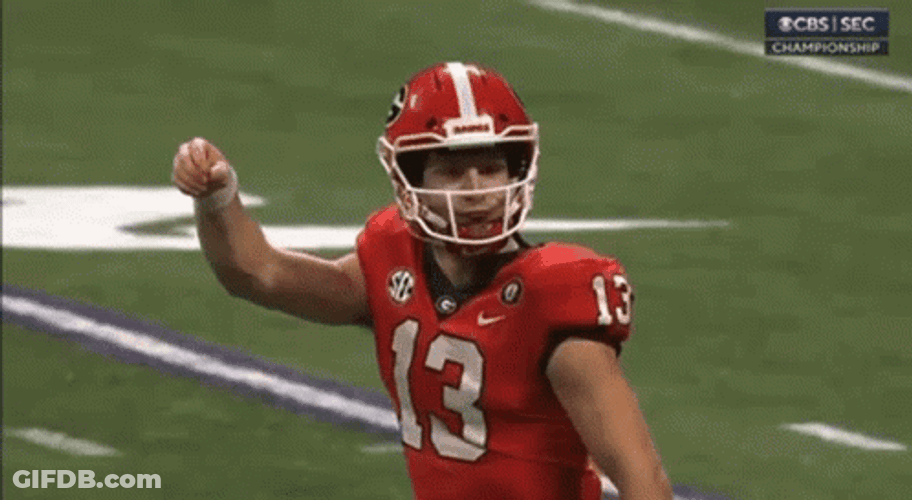 Dawgs Georgia Bulldogs Football Player Stetson Bennett GIF