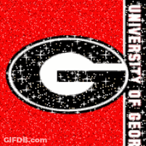 Dawgs Georgia Bulldogs Logo Sparkling GIF