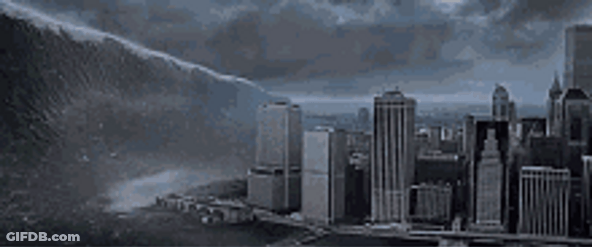 Day After Tomorrow Tsunami Wave GIF