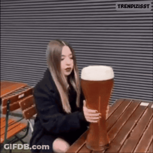 Day Drinking Getting Drunk Dousing In Beer GIF