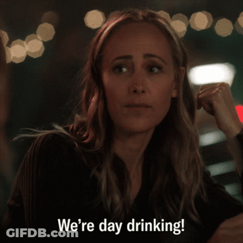 Day Drinking Kim Raver Greys Anatomy GIF