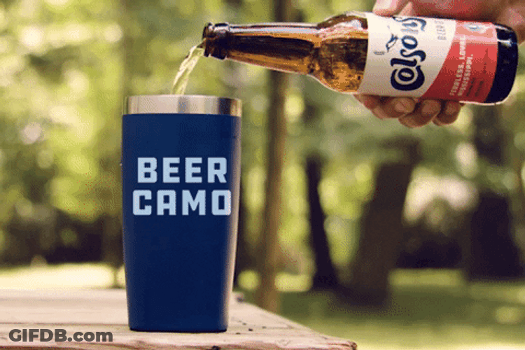 Day Drinking Pouring Beer GIF