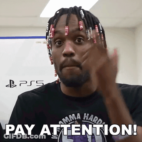 Daydrian Says Pay Attention GIF