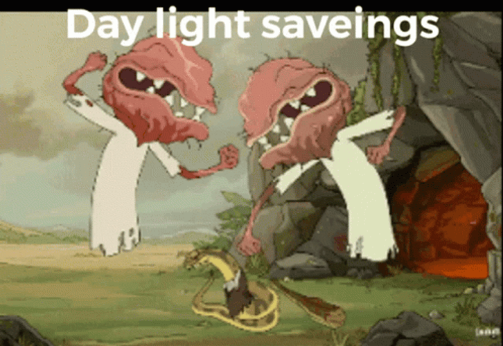 Daylight Savings Me Rick Aand Morty GIF