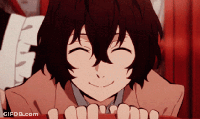 Dazai Anime Delightful Smile GIF
