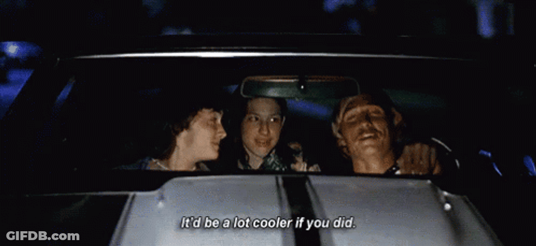 Dazed And Confused Cool Driving GIF