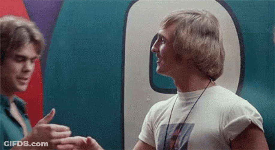 Dazed And Confused Hand Smelling GIF